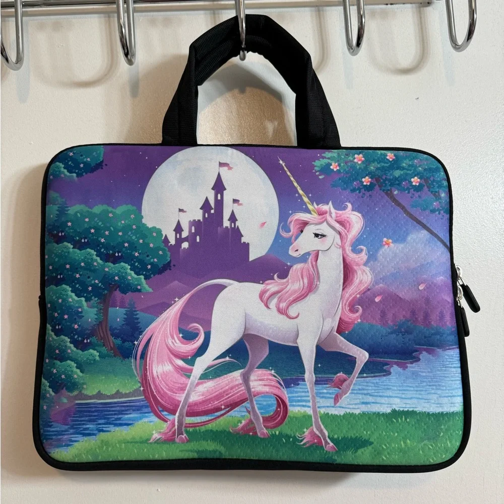 Fantasy Unicorn Laptop Carrying Case